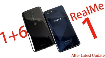 RealMe 1 vs OnePlus 6 Speed Test, Memory Management test and Benchmark Scores