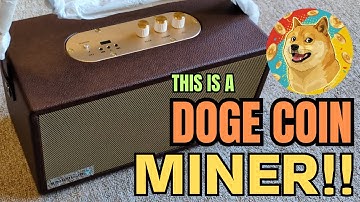 FLUMINER L2 | Mine DOGE, LTC and 6 Other SCRYPT Coins ALL TOGETHER with this Bluetooth Speaker Miner
