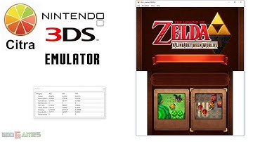 Citra 3DS Emulator - The Legend of Zelda A Link Between Worlds DEMO Ingame HW Renderer