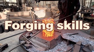 Inside the factory The Sound of Steel Forging — Stress Relief in 10 Seconds #forging #process