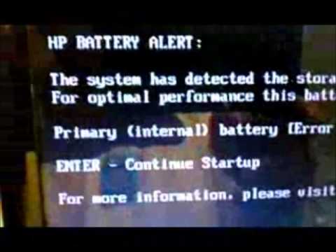Troubleshooting a faulty Laptop Battery