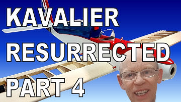 Kamco Kavalier RC Plane Retro Build Part 4 Covering and Finishing the Fuselage