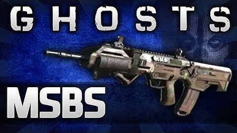 Call Of Duty Ghosts Op Weapon (MSBS)