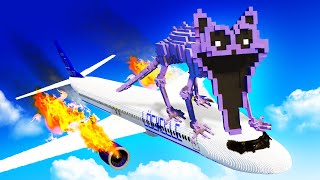 Catnap Hijacks Airplane And Tried To Crash It! - Teardown Mods