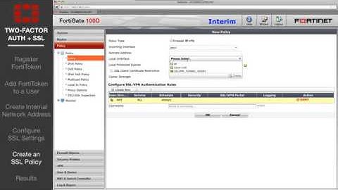 FortiGate Cookbook   Two Factor Auth w  SSL and FortiToken 5 0
