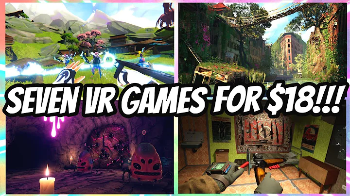 VR Game BUNDLE/GIVEAWAY SEVEN Quest 2 PC Games for $18