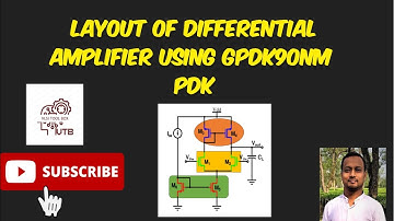 Part 3: Layout of Differential Amplifier using gpdk90nm | Post Layout Simulation