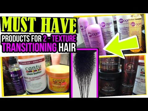 MUST HAVE Products for Transitioning Hair - YouTube