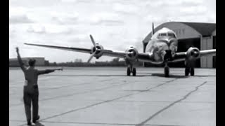 Capital Douglas DC-4 - Arrival Cincinnati - 1948 @mcdonnell220