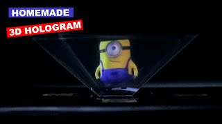 How to Make 3D Hologram Projector DIY you can try at home