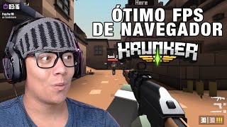 JOGUEI O FPS MAIS LEVE DO MUNDO PARA PC FRACO - KRUNKER.IO GAMEPLAY 2019 