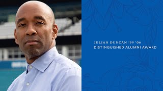 2022 Laureates Honorees: Julian Duncan '99 '06