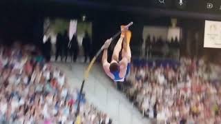 French pole vaulter Anthony Ammirati