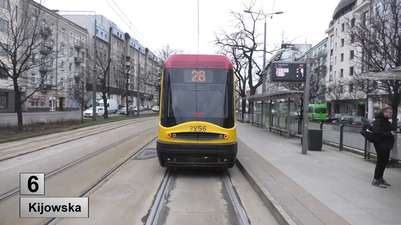 Tramwaje Warszawa 2023 Linia 6