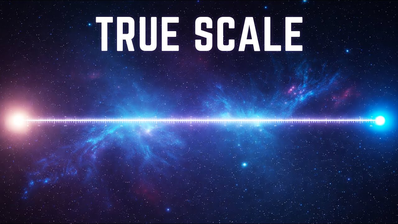 The True Scale of Interstellar Space