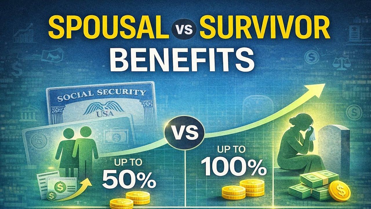Social Security Examples Spousal vs Survivor Social Security Benefits Explained | How to ...
