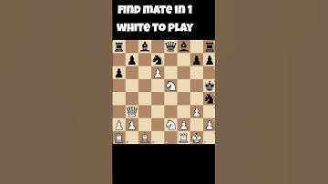 Mate in 1 very easy