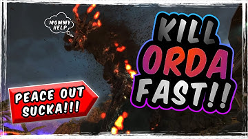 How To Defeat Orda After The Update! | Firebase Z Fastest Boss Kill