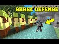 Minecraft: SHREK DEFENSE! (TOWER DEFENSE WITH SHREK!) Modded Mini-Game