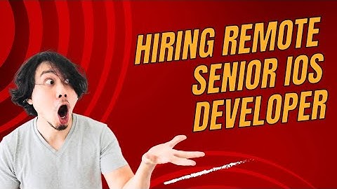 Remote Senior iOS Developer job at 3MotionAI | Open to people anywhere in the world