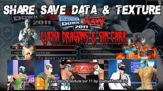 Save Data Lucha Dragon Svr11 Ppsspp Smackdown Vs Raw 2011 By