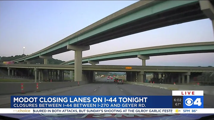 I-44 near I-270 closing this weekend