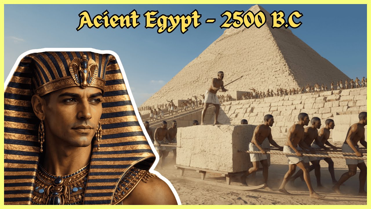 Ancient Egypt 2500 BC: The Pyramids & the Truth They Buried (AI Reconstruction)