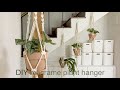 DIY | macrame plant hanger | 마크라메 플랜트 행거