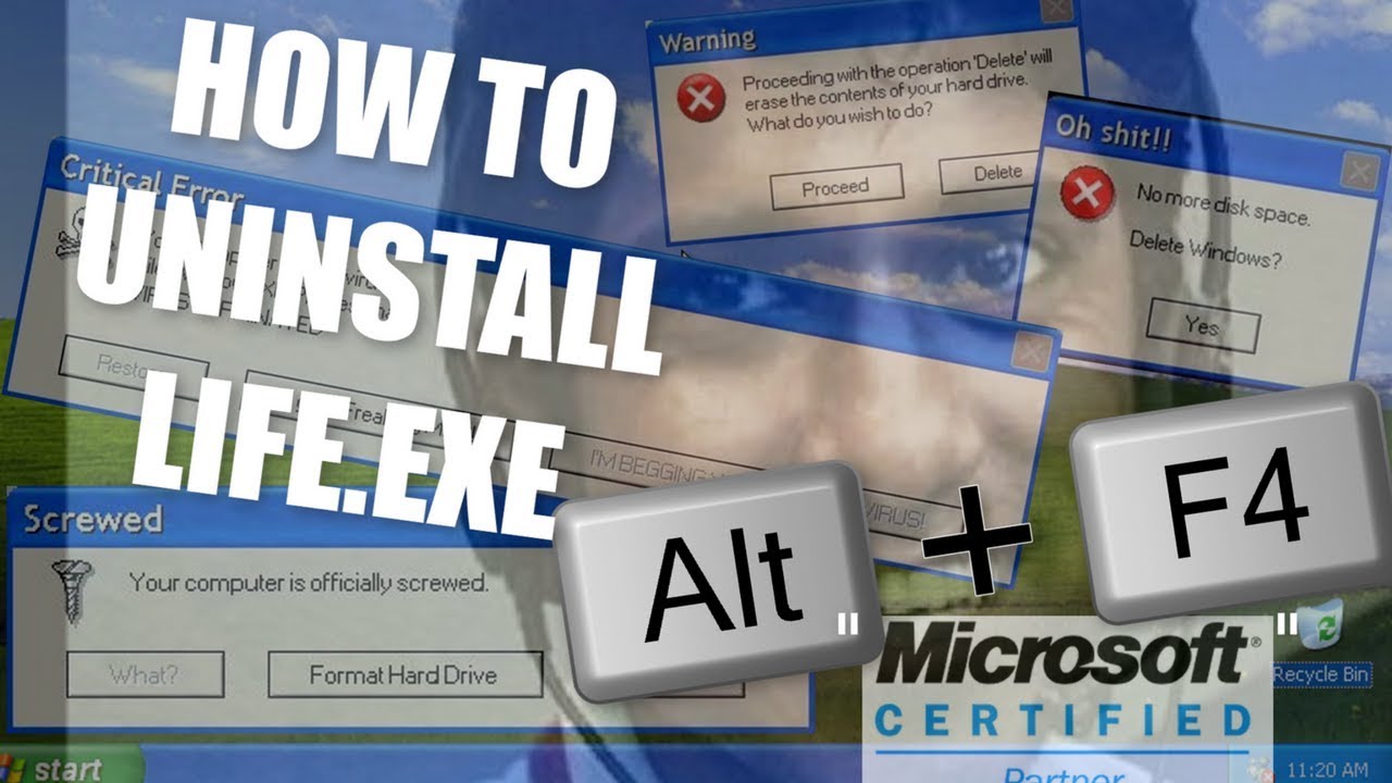 HOW TO UNINSTALL LIFE.EXE - YouTube