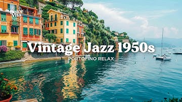 1950s Vintage Italian Jazz Lounge | Classic Coastal Vibes in Portofino