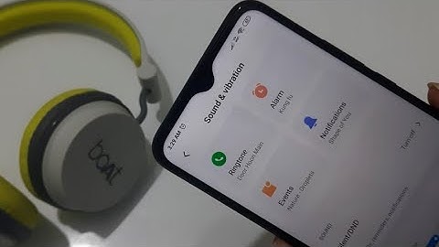 Redmi 9A Set New notification ringtone, how to change notification ring