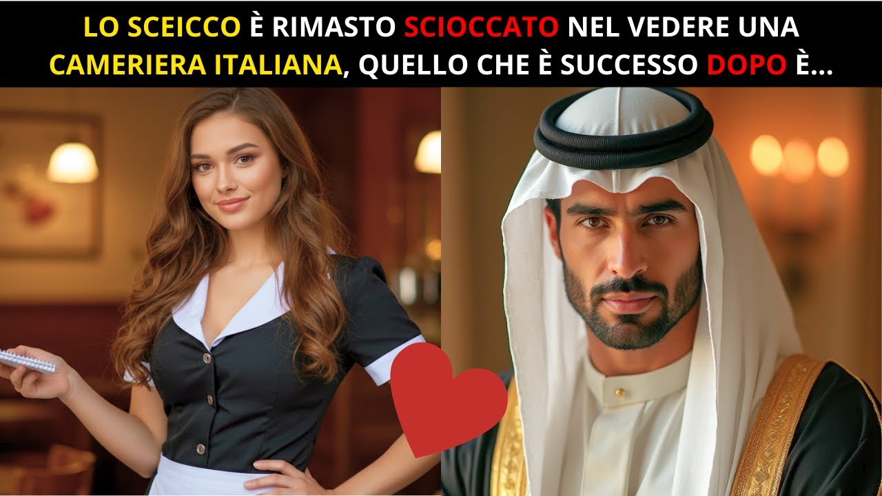LO SCEICCO È RIMASTO SCIOCCATO NEL VEDERE UNA CAMERIERA ITALIANA, QUELLO CHE È SUCCESSO DOPO È...