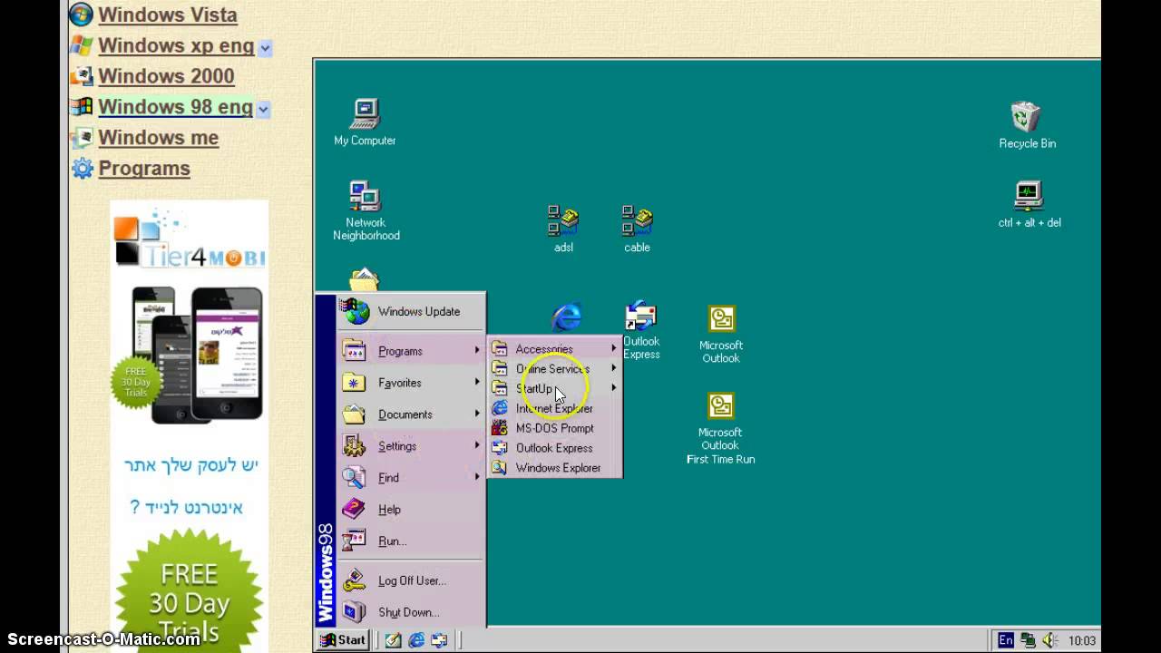 Windows Emulators NO DOWNLOADS REQUIRED - YouTube