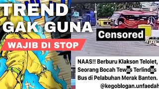 Bocil Telolet Meresahkan Supir