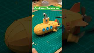 How to make submarine out of cardboard