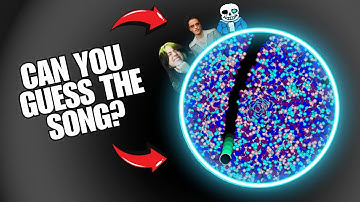 Satisfying Bouncing Ball Simulations - Guess the Song Edition