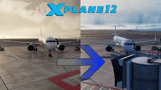 [XP12] KSFO to KSAN with xEnviro and Toliss A320 NEO and add-on airports