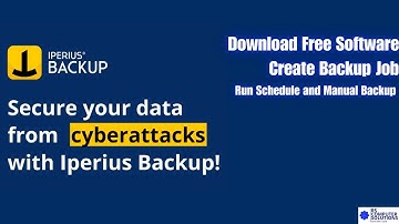 How to create backup using Iperius Backup Software | Free Download and install.