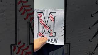 Custom Name With Baseball Pattern Chair Cover | Personalized Folding Chair Cover