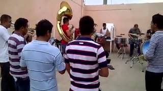 Video thumbnail of "Banda San Rafael Mi Princesa ensayo"