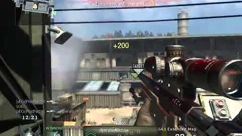 Sick No Scope Double Kill!