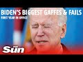 Biden’s biggest gaffes and failures after one year in office