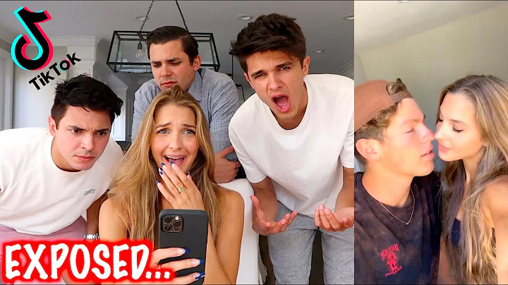 OVERPROTECTIVE BROTHERS REACT TO MY CRINGEY TIKTOKS!!