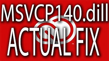 ADOBE CREATIVE CLOUD FIX // How to ACTUALLY fix the MSVCP140.dill Error