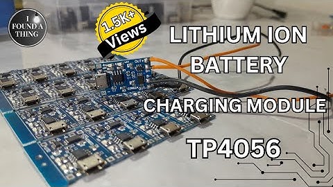 TP4056 Lithium-Ion Battery Charging Module Unboxing & Test | 18650 Battery Charger