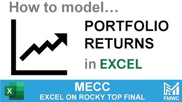 Calculating portfolio returns in Excel (MECC case)