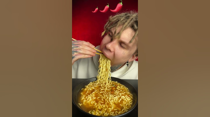3 levels of spicy noodles🔥
