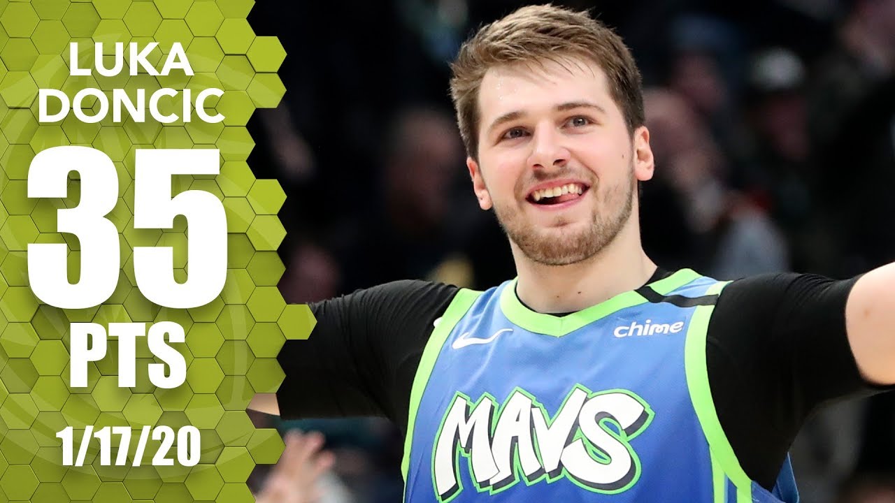 Luka Doncic Hits Clutch Three In Career Night For Mavericks Vs Blazers 