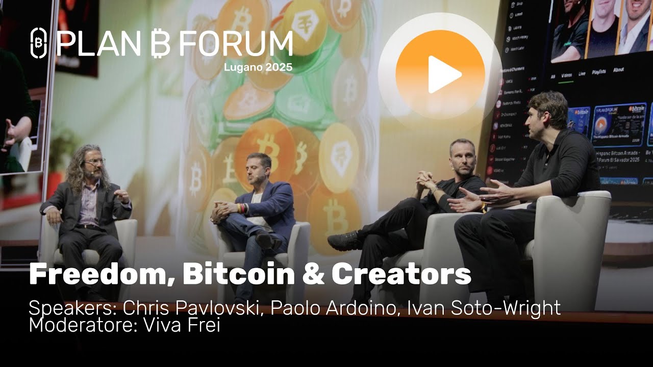 Freedom, Bitcoin & Creators - YouTube