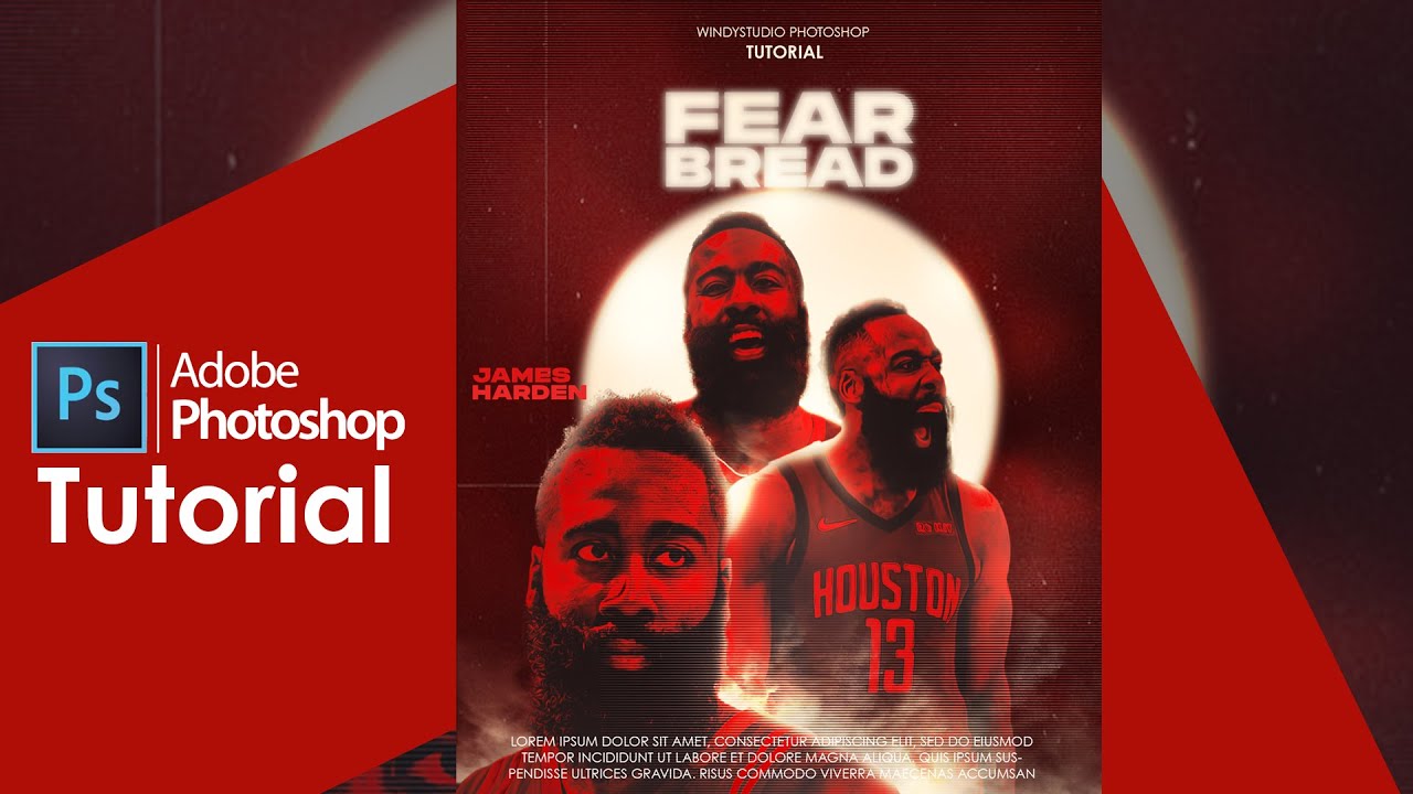 How to Design a Stunning Sports Poster in Photoshop | Step-by-Step Tutorial